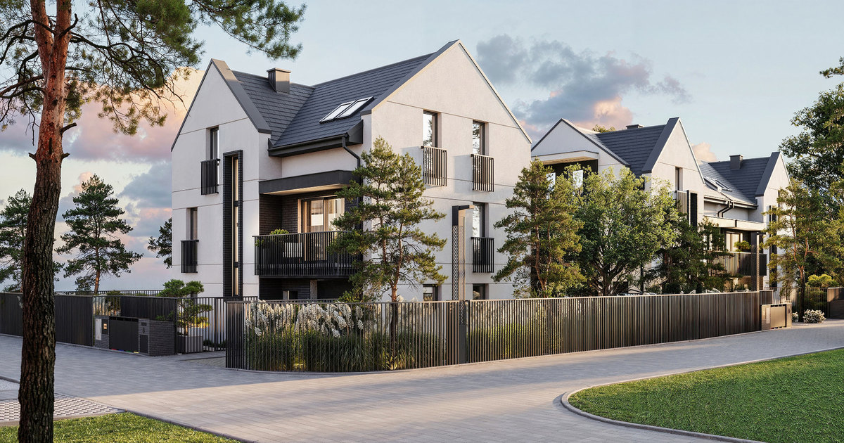 Księżycowa Urban Villas – new large houses in Krakow changing the game